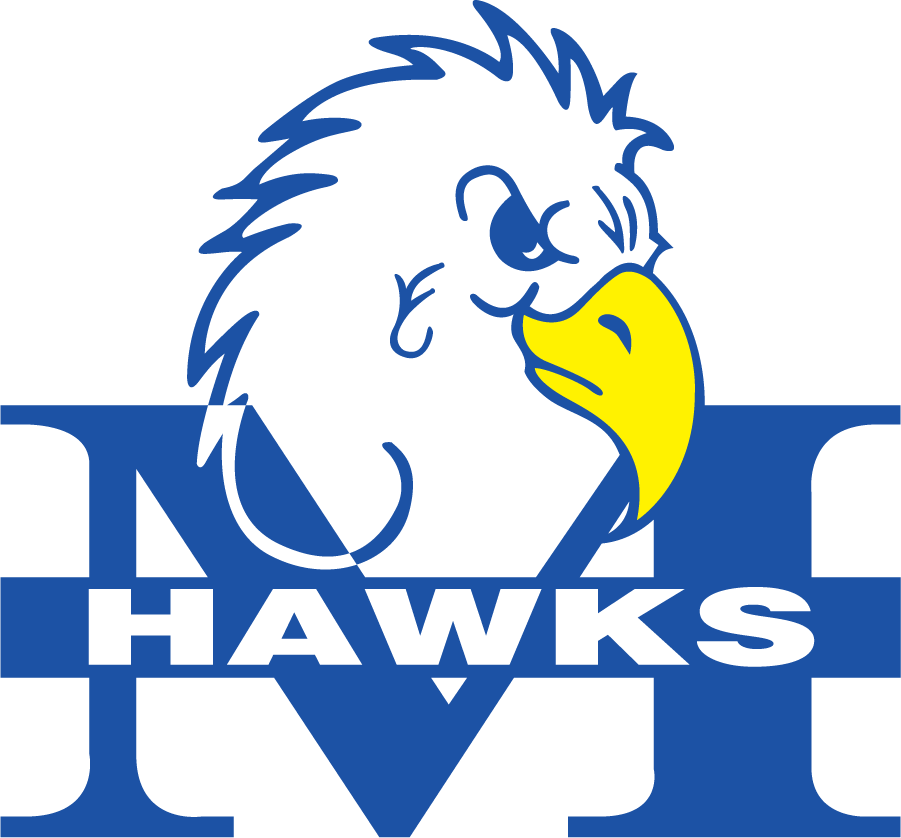 Monmouth Hawks 1993-2003 Primary Logo diy iron on heat transfer